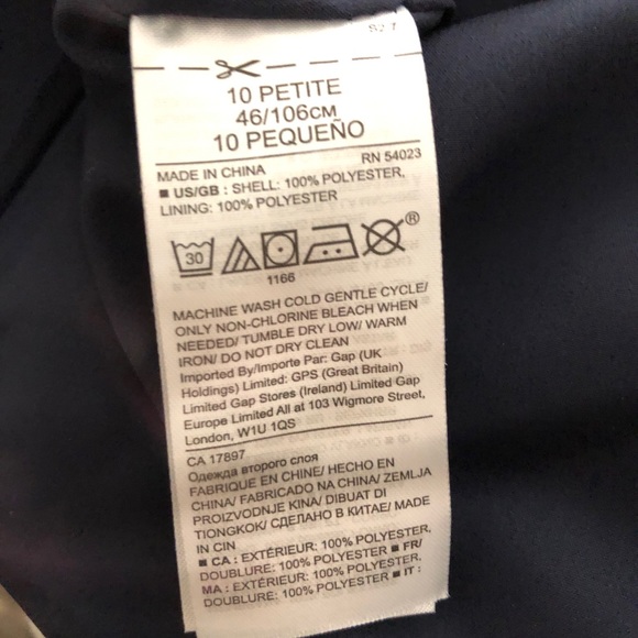 New with Tag Banana Republic 10 Petite Navy Blue Sleeveless Sequin Dress - Picture 5 of 8